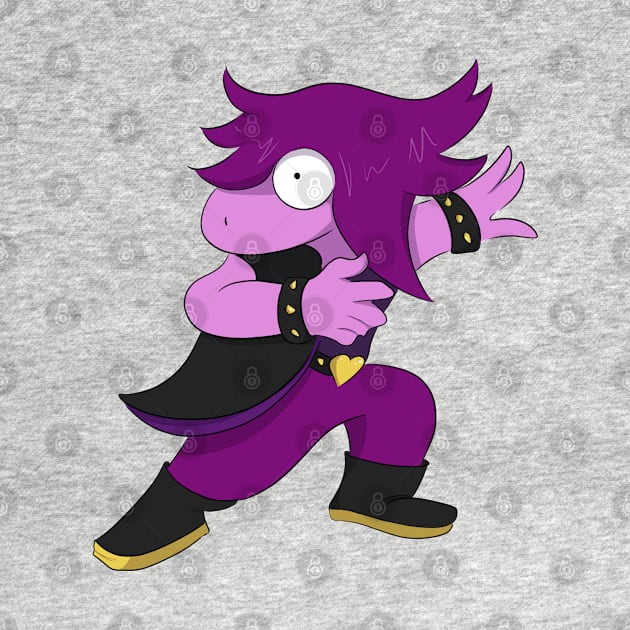 Deltarune Susie by katsmoka